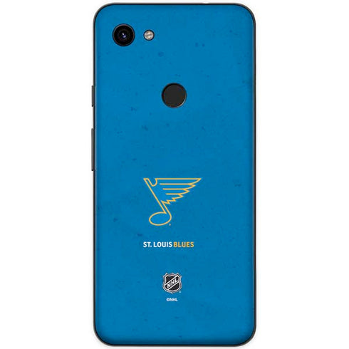 NHL St. Louis Blues Distressed Google Pixel 3a XL Skin